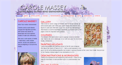 Desktop Screenshot of carolemassey.com